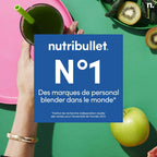 Blender électrique Pro 1200 NB120MB 1200 W multifonction smoothie broyeur verres 700 ml et 900 ml noir