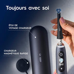 Brosse à dents électrique iO 9 7 modes capteur de pression écran couleur charge rapide avec étui