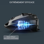 Aspirateur avec sac Silence Force Effitech RO7451EA 400 W 4,5 L filtre HEPA 57 dB rayon 12 m bleu
