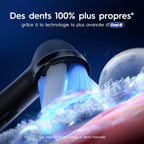 Brosse à dents électrique iO 9 7 modes capteur de pression écran couleur charge rapide avec étui