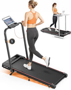 Tapis de course pliable TP4 inclinaison 9 pour cent vitesse 12 km h moteur 2,5 CV charge 130 kg double écran LED