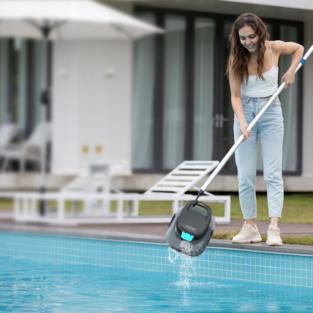 Automatyczny bezprzewodowy odkurzacz basenowy Scuba SE inteligentny robot do czyszczenia basenu