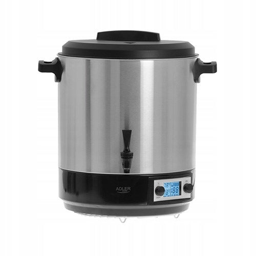 AD 4496 Garnek Elektryczny 28L Stal Nierdzewna 2600W Mocny Szybkie Gotowanie Duża Pojemność