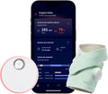 Moniteur bébé intelligent Dream Sock suivi pouls oxygène temps réel capteur optique Bluetooth WiFi autonomie 16 h mint
