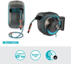 RollUp XL Dévidoir Mural Automatique 35 m Ø13 mm Avec Support Orientable et Accessoires