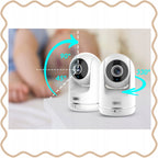 Video Baby Monitor Vista 2.4GHz HD Camera 5 Inch Display Night Vision Two Way Audio Temperature Sensor