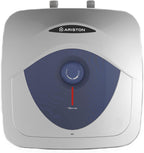 Chauffe-eau électrique Blu Evo RS 15 L 2000 W compact sous évier 240 V installation murale acier émaillé bleu