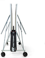 Table de ping-pong extérieure pliable 274 x 167 cm avec filet système de verrouillage acier 4 joueurs
