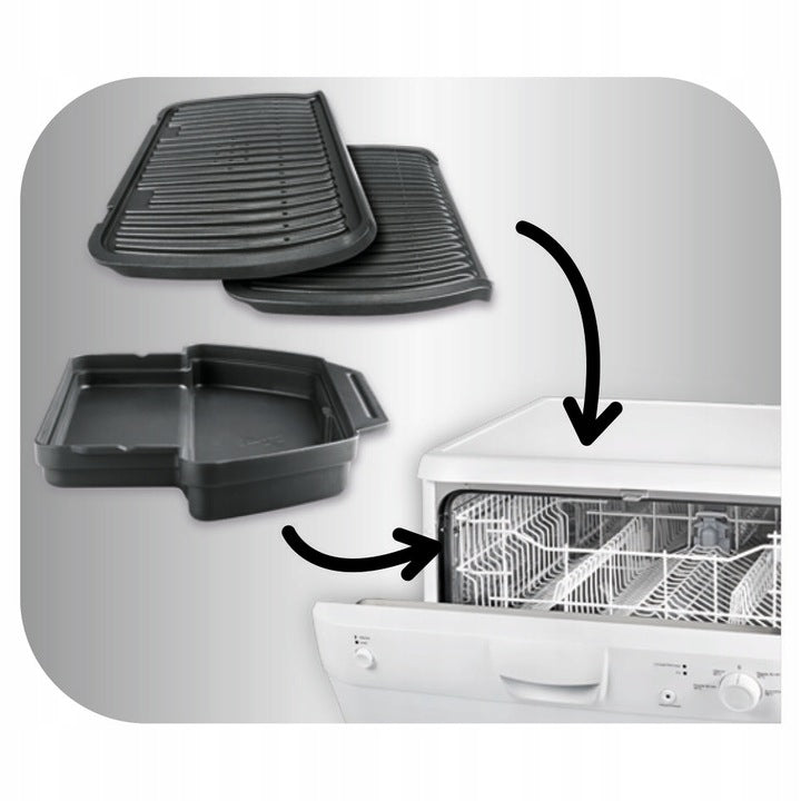 Grill elektryczny Optigrill GC706D z automatycznym gotowaniem i regulacją temperatury