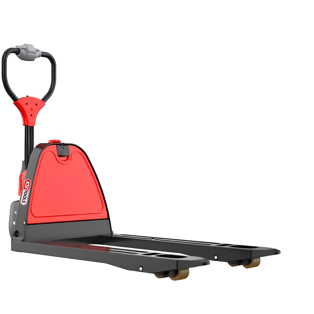 Transpalette électrique 161.0300F capacité 1,5 tonne en acier inoxydable avec levée électrique batterie amovible et frein électromagnétique