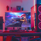 Monitor gamingowy MF270K-V G2 27 cali zakrzywiony VA LED Full HD 1920x1080 144Hz 5ms HDMI VGA VESA 100x100
