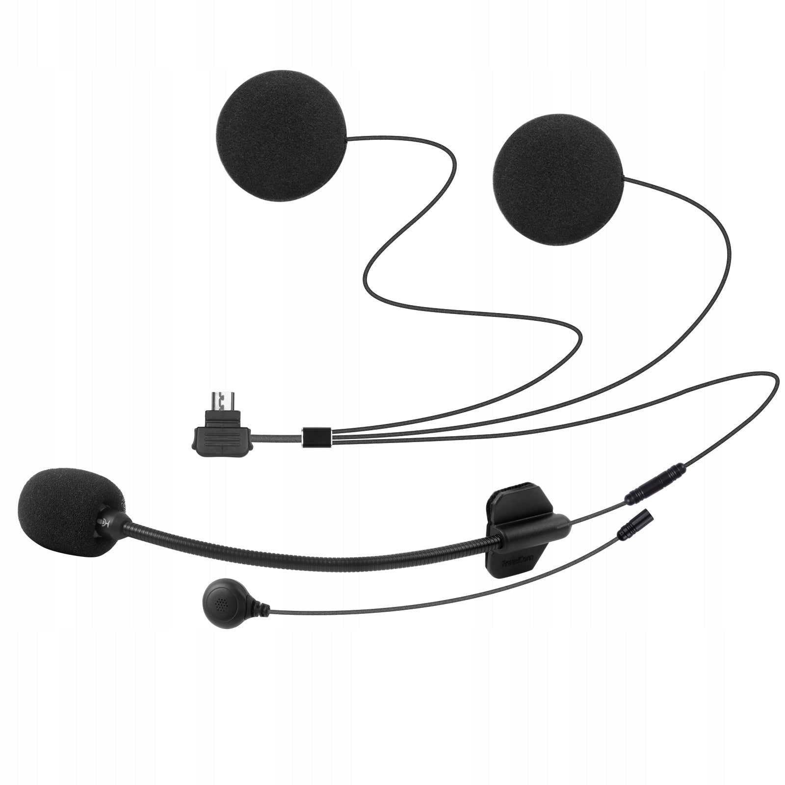 Motocyklowy interkom Bluetooth FX V2 EU zestaw komunikacyjny konferencja 10 osób zasięg 2000 m mikrofony
