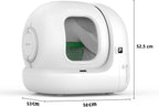 Litière chat autonettoyante Pura Max 2 bac automatique anti odeur xSecure contrôle app capacité 76L