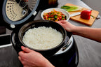 Cuiseur à riz Sakura YUM-EN15 8 tasses 1,5 L logique floue bol céramique 12 fonctions 860 W noir argent