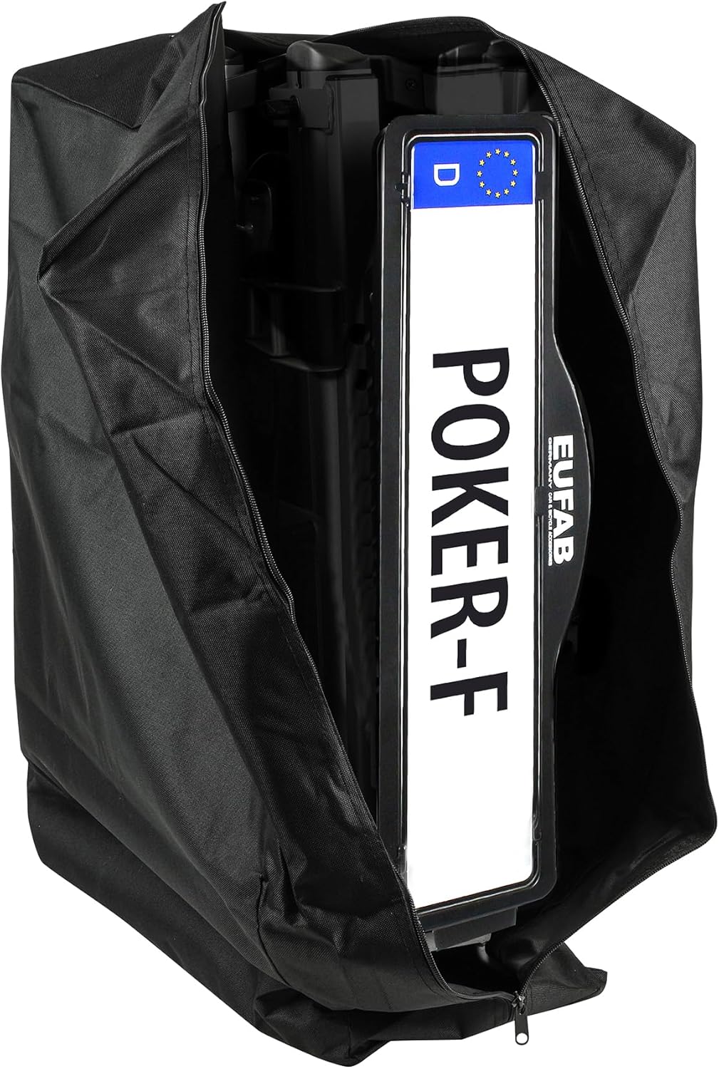 Porte-vélo d’attelage 12010LAS Raven pliable pour 2 vélos charge 50 kg prise 13 broches noir