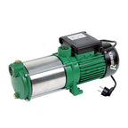 Pompe de surface multicellulaire auto-amorçante PRMCA5 1450 W 230 V débit 90 L par min hauteur 55 m 5 turbines inox