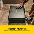 Valise à outils de maintenance STMT98109-1 142 pièces en aluminium avec tournevis pinces clés marteau et scie à métaux