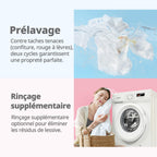 Lave-linge frontal 9 kg CFE12EW90/W classe énergétique A moteur BLDC 1400 tr/min lavage vapeur 15 programmes
