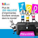 Imprimante multifonction A4 Wi-Fi EcoTank ET-4800 jet d’encre couleur avec réservoirs d’encre et chargeur automatique de documents