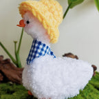 Zestaw DIY Ręcznie Robionej Kaczuszki z Drucików Czyszczących, Szenil, 2 szt., 15 mm x 30 cm