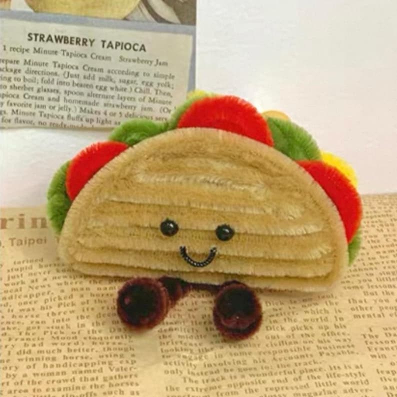 Zestaw DIY do czyszczenia fajek Baking Series – 2 sztuki, zawieszki do torebki, motyw pieczenia