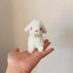 Miniaturowa koza z drucika kreatywnego, ręcznie robiona dekoracja zwierząt gospodarskich, 5 cm