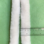 Szenilowe pręty 100 cm x 40 mm, miękkie sztuczne futro, druciki czyszczące do zabawek DIY