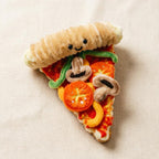 Zawieszka do torby z pizzą z drucika do czyszczenia rur, zestaw DIY, brelok, ozdoba