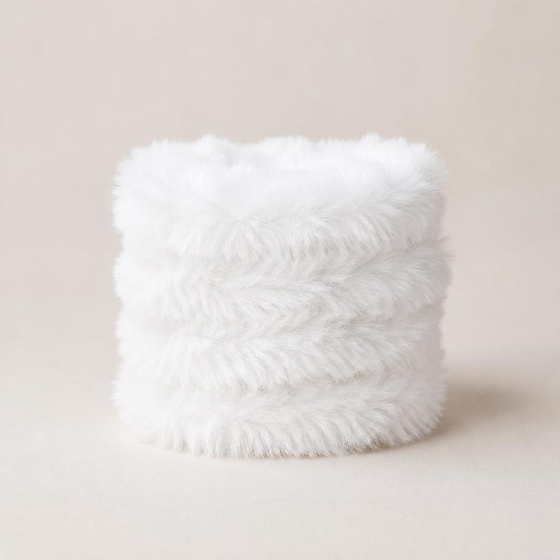 Szenilowe pręty 100 cm x 40 mm, miękkie sztuczne futro, druciki czyszczące do zabawek DIY